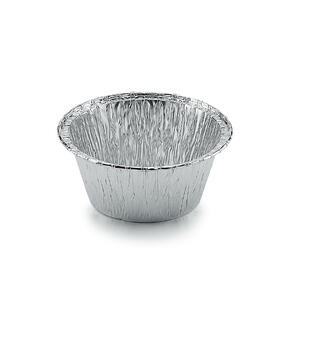 Aluminiumsform rund 86 x 38 mm Rund aluform | 135cm3 | (4800 stk)