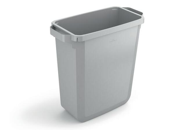 Avfallsbeholder DURABLE Eco 60L grå Kildesortering | Durabin 