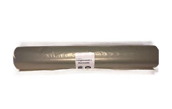 299542  PGRTRNK1 Avfallssekk knyte 85x155cm 55my tran(10) eske &#225; 8 ruller | s&#248;ppelsekk med hanker