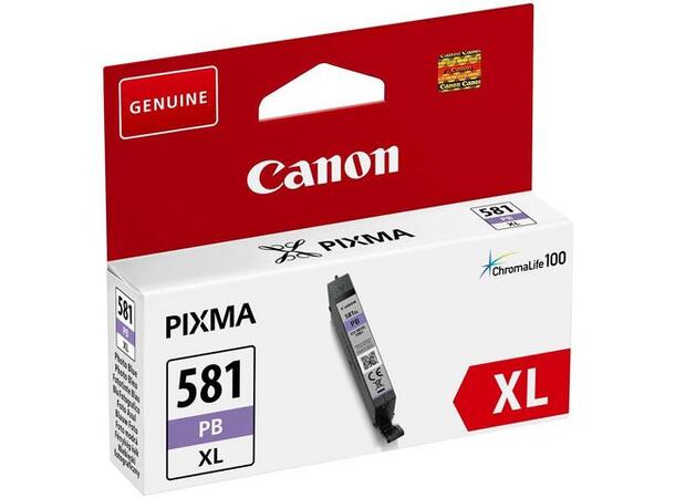 Blekk CANON CLI-581XL Foto Cyan/Blå Pixma | Blekkpatron | Farge 