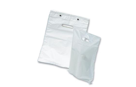 261497  4090223 Bærepose plast HD 25x38cm 25my Hvit (1000 stk)