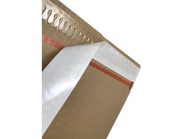 E-handelseske med selvklebende tape 310 x 230 x 100 mm | brun bølgepapp 