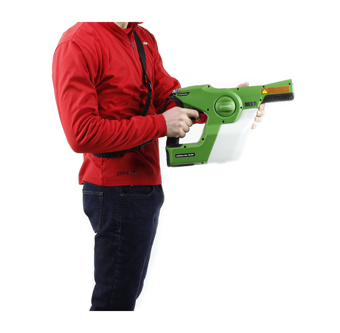 9430300 Victory Innovation VP200ES Elektrostatisk sprayer, Victory, 1 liter Håndholdt maskin for desinfeksjon