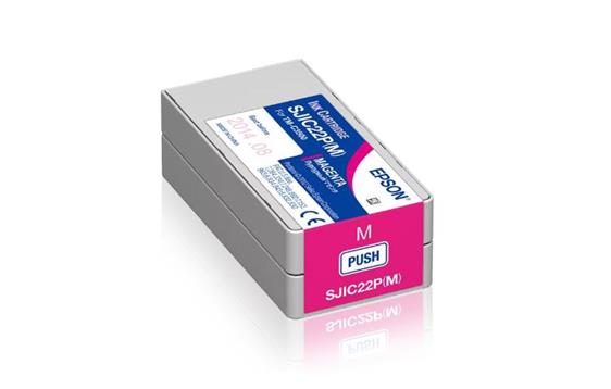 9441221 Epson SJIC22P(M) Epson blekkpatron for TM-C3500 Magenta 