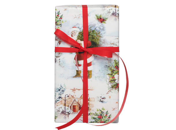 Gavepapir White Christmas 100cm Diskrull 8 kg  | 100m | Jul 
