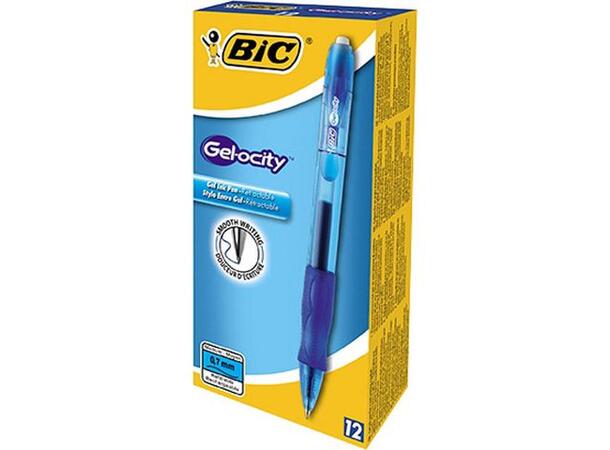 Geleroller Bic Velocity blå Penn 