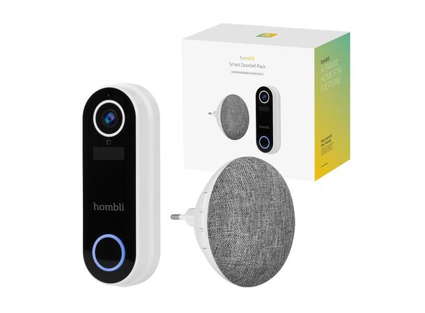 Hombli Smart Ringeklokke 2 Promo Pack (Ringeklokke 2 + Chime 