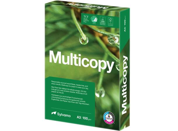 Kopipapir MULTICOPY A3 100g (500) MultiCopy Original multifunksjonspapir 