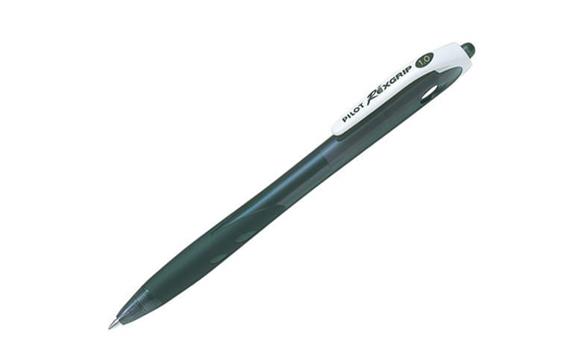 130761 Pilot BRG-10M-BB-BG Kulepenn Pilot Begreen Rexgrip M sort 