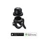 9446463  LifeTag Dual Bicycle bell svart For iPhone og Android
