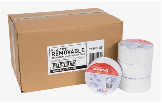 9441140 3M  Multi Tape avtagbar 50 mm x 33 m hvit 