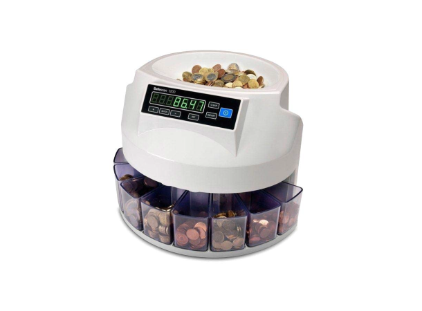 Myntteller og sorterer SafeScan 1200 