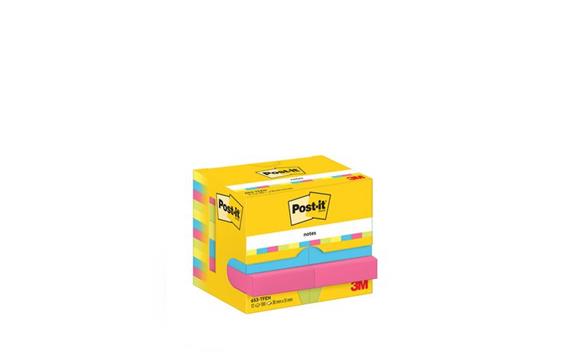 273187 Post-It 7100290179 Notatblokk POST-IT 38x51 Energetic (12) 