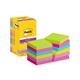 122760 Post-It70005165991 POST-IT® SuperSticky Rainbow76x76mm (12) 