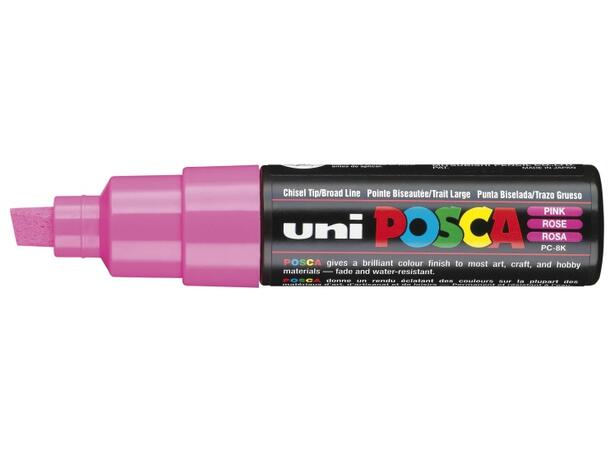 Paintmarker UNI Posca PC-8K rosa Malingsmerkepenn 