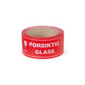 Pakketape - 50x66 Forsiktig Glass