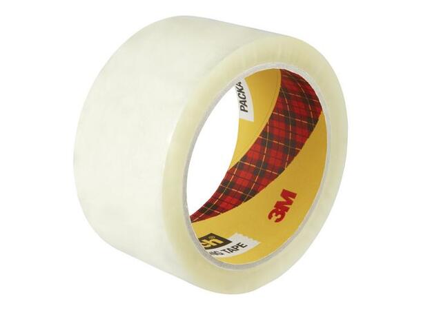 Pakketape Scotch® transp 50mmx66m (6) Emballasjetape 
