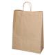 9442310  Papirpose med tvinnede håndtak (150) 450 x 170 x 480 mm | 110 gr | brun kraft