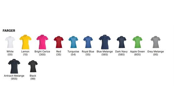 9440544 Clique 028241 Piqueskjorte Stretch Premium Dame X-Large Sort