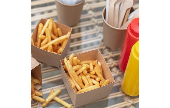 9442811  33162 Pommes Frites Beger Maxi brun 1000 stk pr kartong