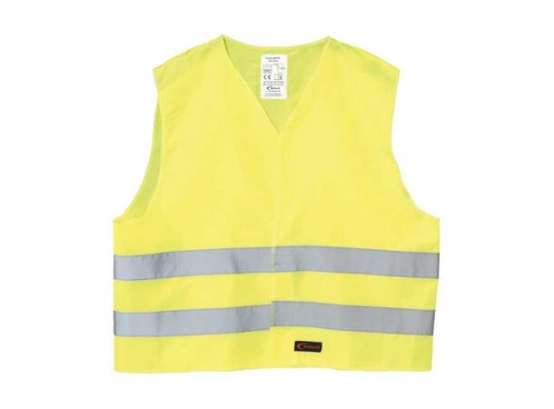 Refleksvest nødvest gul mod.243 One-size 