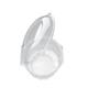 9444299  Salatbeger Rund 750ml beger med hengslet lokk i rPET (240 stk)
