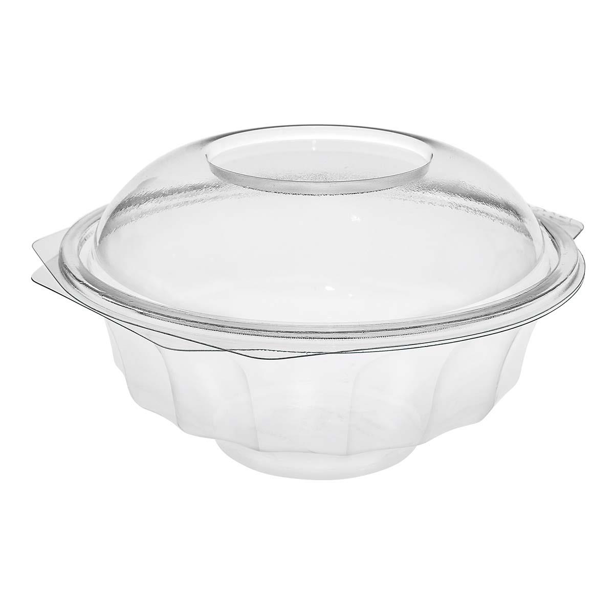 9433771 Paccor E400074 Salatbeger SH 500 ml | 150 x 87  mm beger med hengslet lokk i rPET (300 stk)