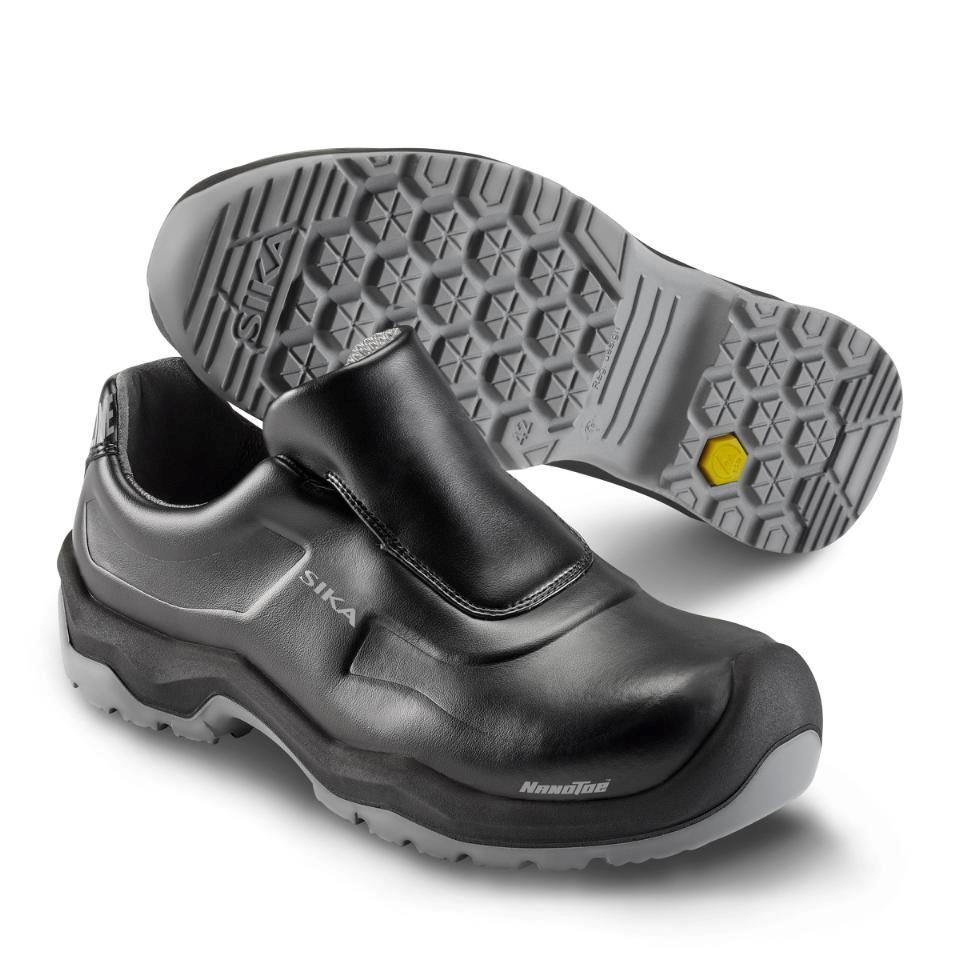 9441697 Sika Footwear 202411 Sika First 1.1 arbeidssko slipper Sort 44