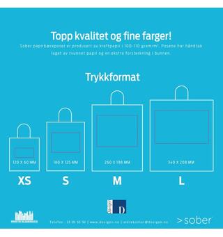 Startkost tiltrykk Sober pose 1 farge