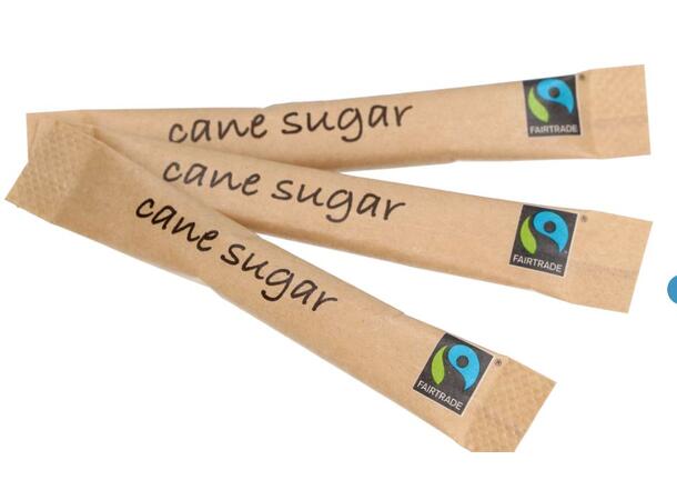 Sukkersticks FAIRTRADE brun 3g (1000) 