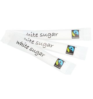 Sukkersticks FAIRTRADE hvit 3g (1000)