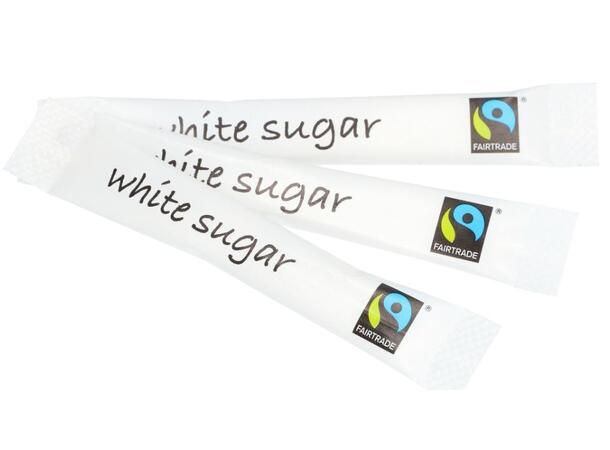 Sukkersticks FAIRTRADE hvit 3g (1000) 