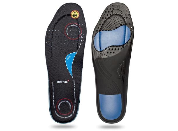 Såle Ultimate FootFit high BRYNJE sort 