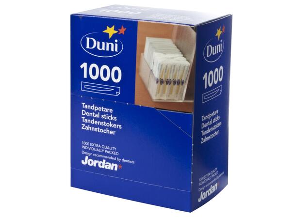 Tannstikker JORDAN disp. enkpk.(1000) 