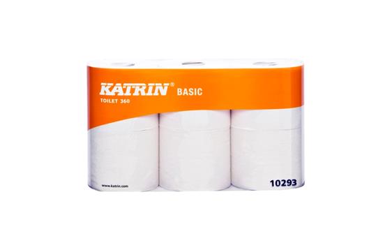 280019 Katrin 10293 Toalettpapir KATRIN resirk. 2L 360 (42) milj&#248;merket | SAGA | BASIC