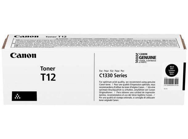 Toner Canon T12 Sort 7,4k 