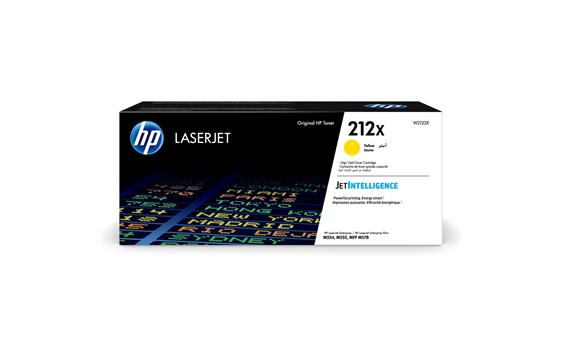 9437579 HP W2122X Toner HP 212X Gul 10 000 sider ved 5 %