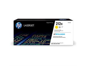 Toner HP 212X Gul 10 000 sider ved 5 % 