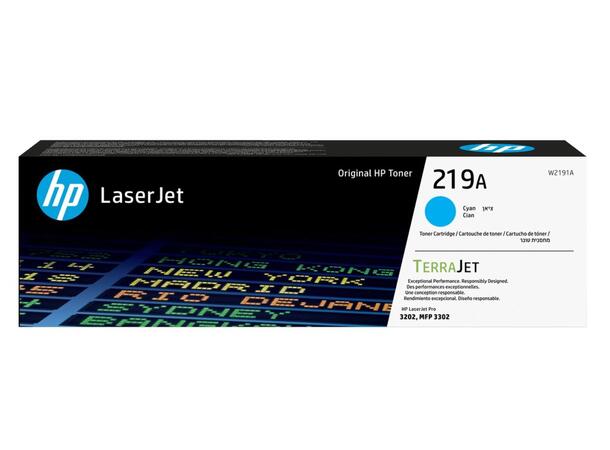 Toner HP 219A 1.2K cyan 