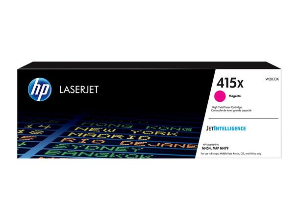 Toner HP 415X Magenta LaserJet HP CLJ Pro M454/ M479 