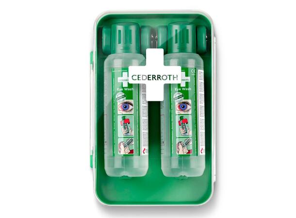 Øyedusjstasjon CEDERROTH (500ml x 2) 