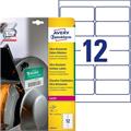 Avery laseretiketter 99,1x42,3 mm (120) Ekstremt motstandsdyktige | Elastiske