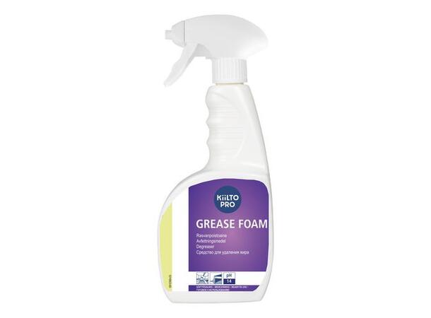 Avfetting KIILTO Grease Foam spray 750ml spray for fjerning av fett og matrester 
