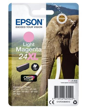 148014 Epson C13T24364022 Blekk EPSON 24XL C13T24364022 lyser&#248;d 