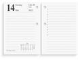 285238 Grieg kalender 98478025 Bordkalender GRIEG 2025 Norsk Dagsoppslag | Refill