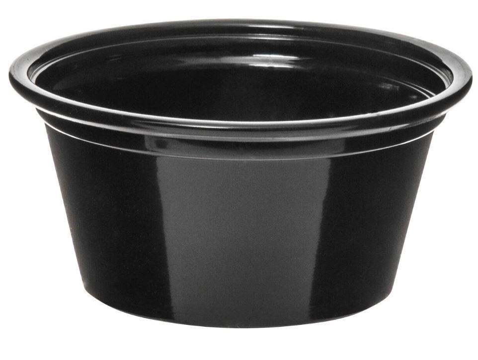 9443147  PC2B Dressingbeger 6cl sort (2500) Beger til saus eller dressing