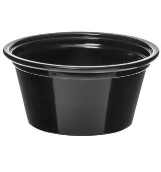 Dressingbeger 6cl sort (2500) Beger til saus eller dressing