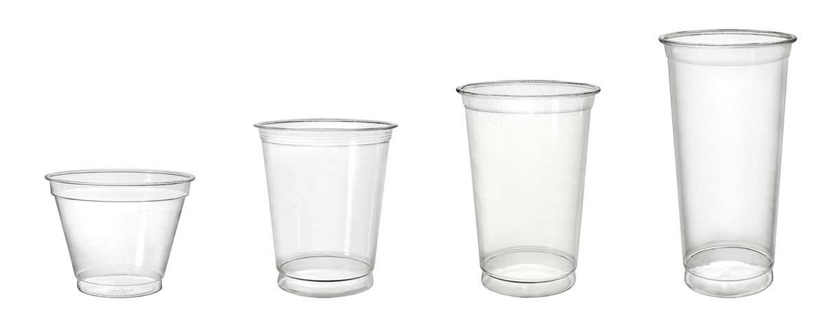 9433601 Paccor PS650/E200016 Drikkeglass med trykk rPET 500/650 ml 