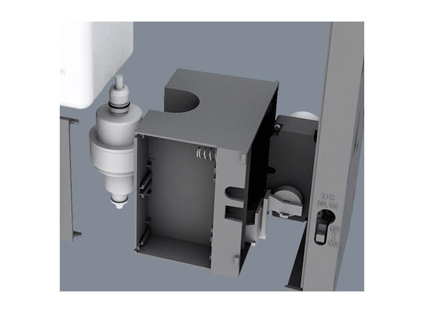 Elektrisk pumpeenhet for dispensere Pumpeenhet med sensor 