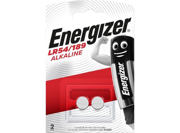 Energizer LR1130 Alkaline Power LR54/189 2 pack 